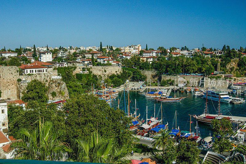 Antalya Kaleici和marina